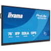 PROLITE Ecran Interactif Tactile 75 Pouces 4K UHD Certifié Google EDLA