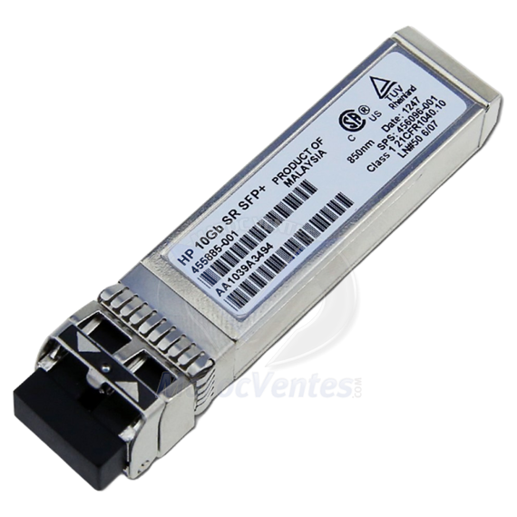 HPE BLc 10G SFP+ SR Transceiver 455883-B21