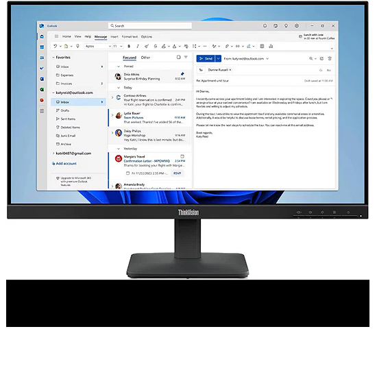 MONITOR S24-4e 23.8" FHD (60,5 cm) HDMI VGA