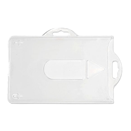 Porte-Badge Semi RIGIDES 86x54 Double Face Porte-Badge